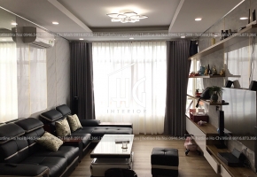 Thi công nội thất chung cư trọn gói cho anh Nghĩa tại chung cư Hoàng Anh - Giai Việt